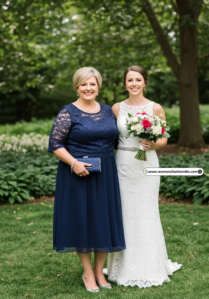 Plus-Size Mother of the Bride Dress