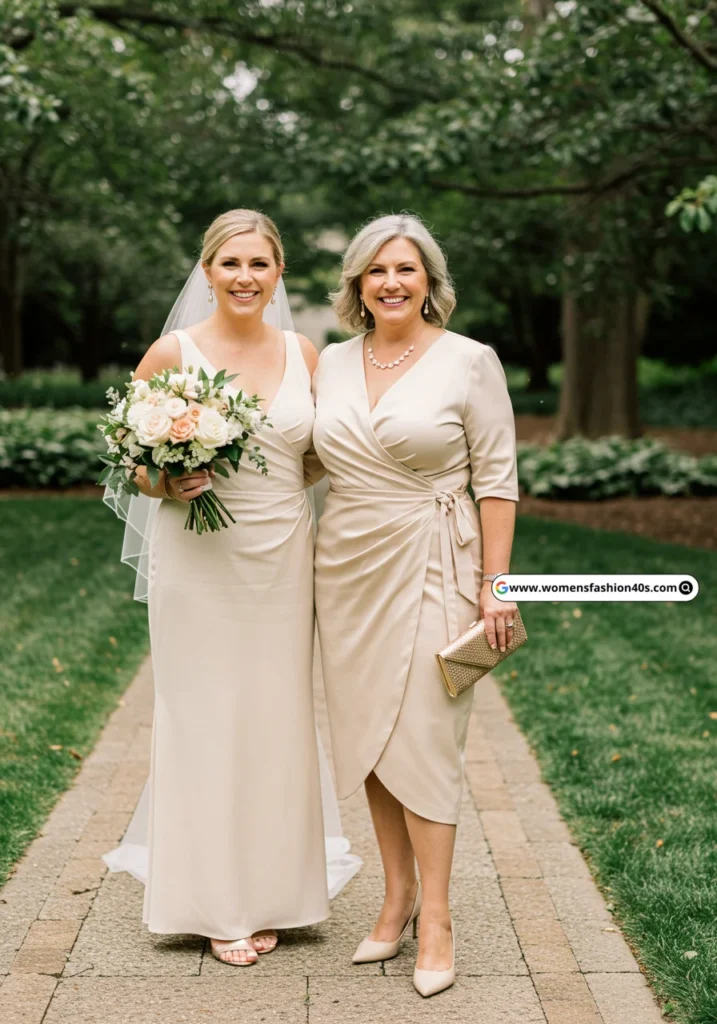 Plus-Size Mother of the Bride Dress