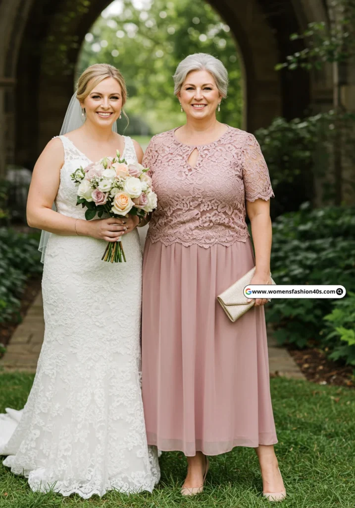 Plus-Size Mother of the Bride Dress