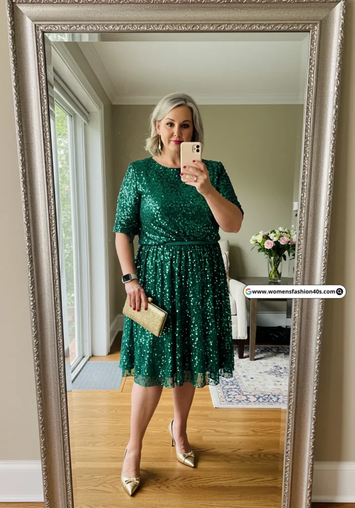 Plus-Size Mother of the Bride Dress