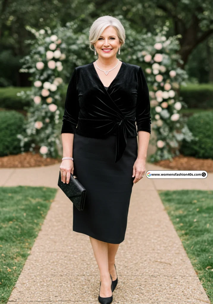 Plus-Size Mother of the Bride Dress