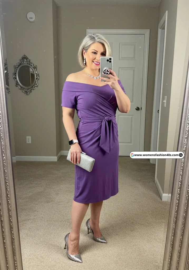 Plus-Size Mother of the Bride Dress