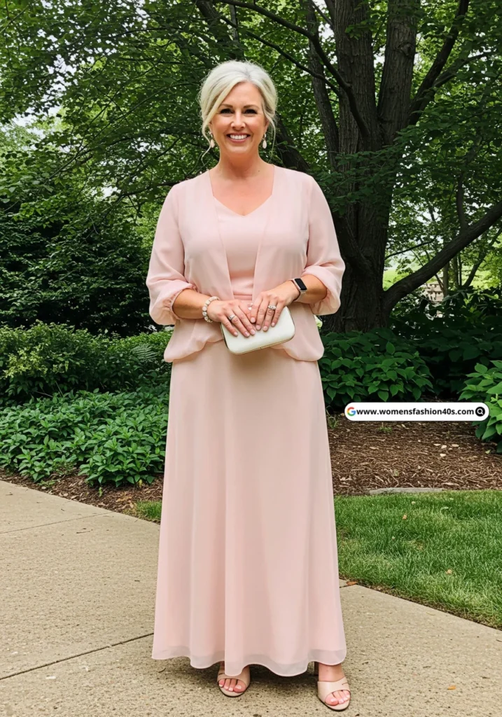 Plus-Size Mother of the Bride Dress