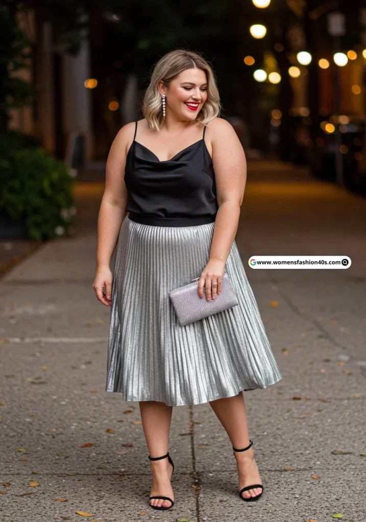 Plus Size Skirt Outfits