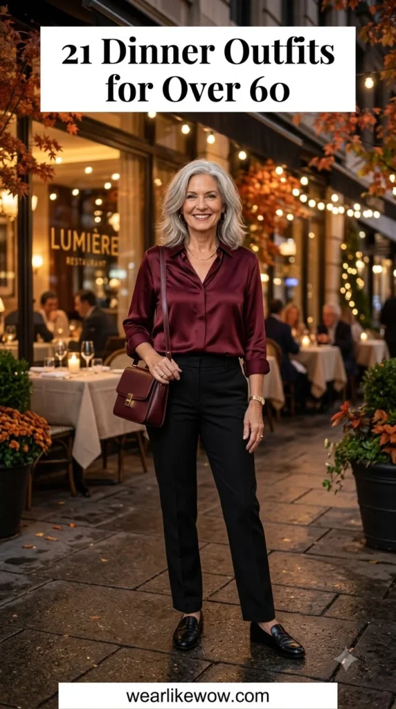 Dinner Outfits for Over 60