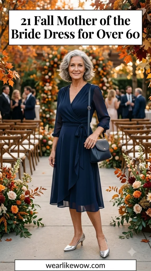 Fall Mother of the Bride Dresses for Women Over 60