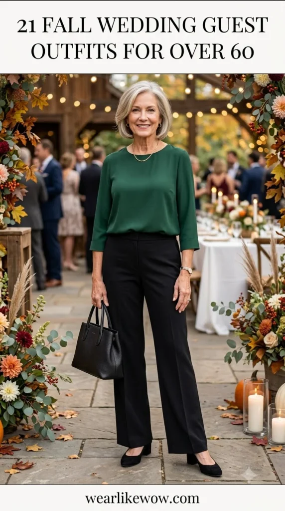 Fall Wedding Guest Outfits for Over 60