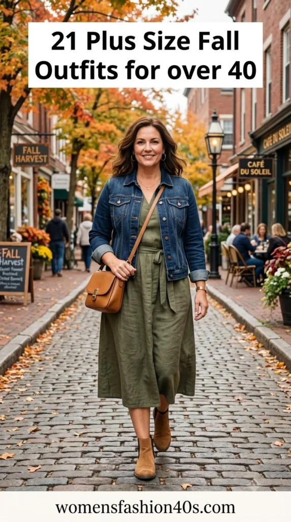 Plus Size Fall Outfits for Women Over 40