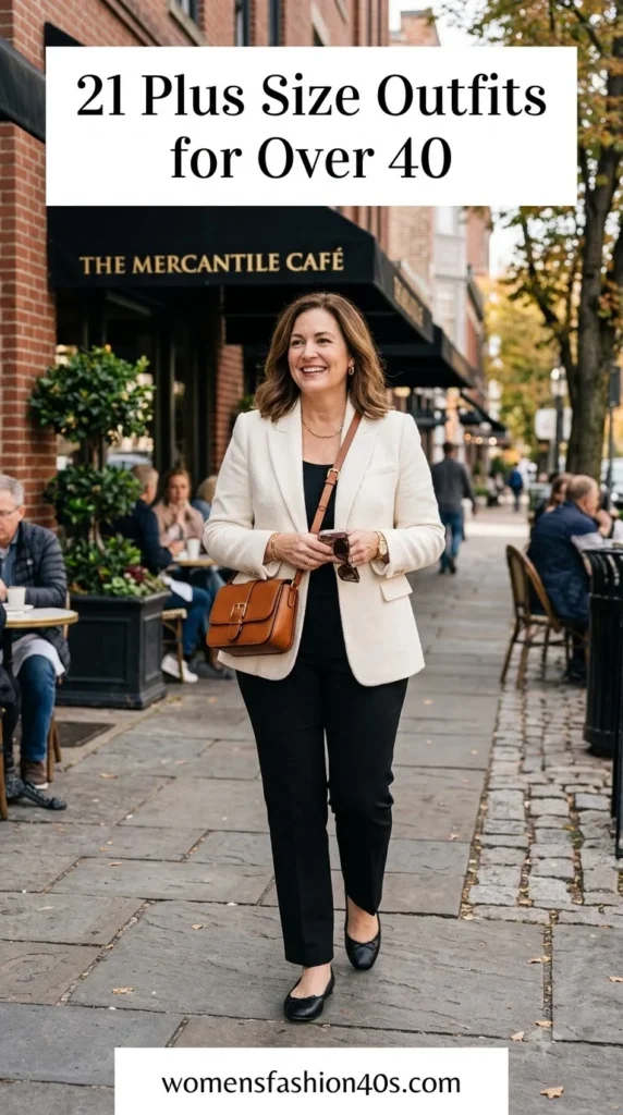 Plus Size Outfits for Women Over 40