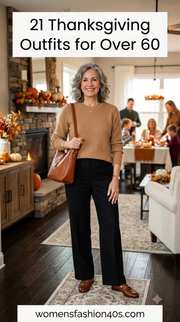 Thanksgiving Outfits for Over 60